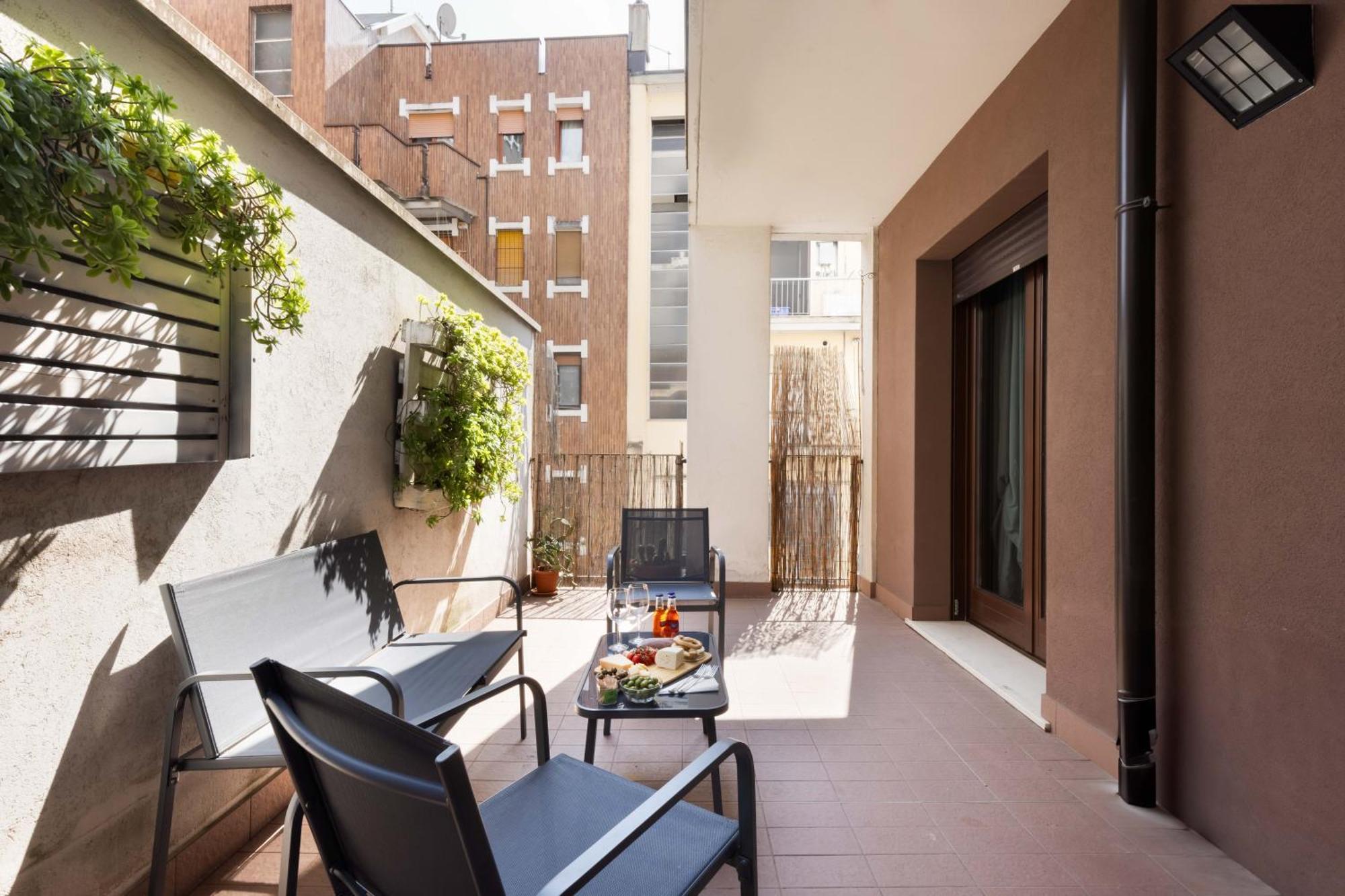 Апартаменты Terrace Milan Con Parcheggio Incluso Экстерьер фото